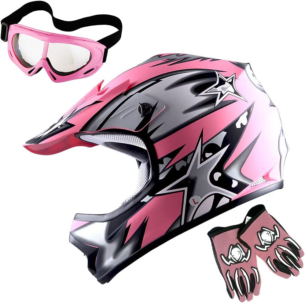1Storm Youth Kids Motocross Helmet BMX MX ATV Dirt Bike Helmet Star Shark: HBOY 1Storm Youth Kids Motocross Helmet BMX MX ATV Dirt Bike Helmet Star Shark: HBOY