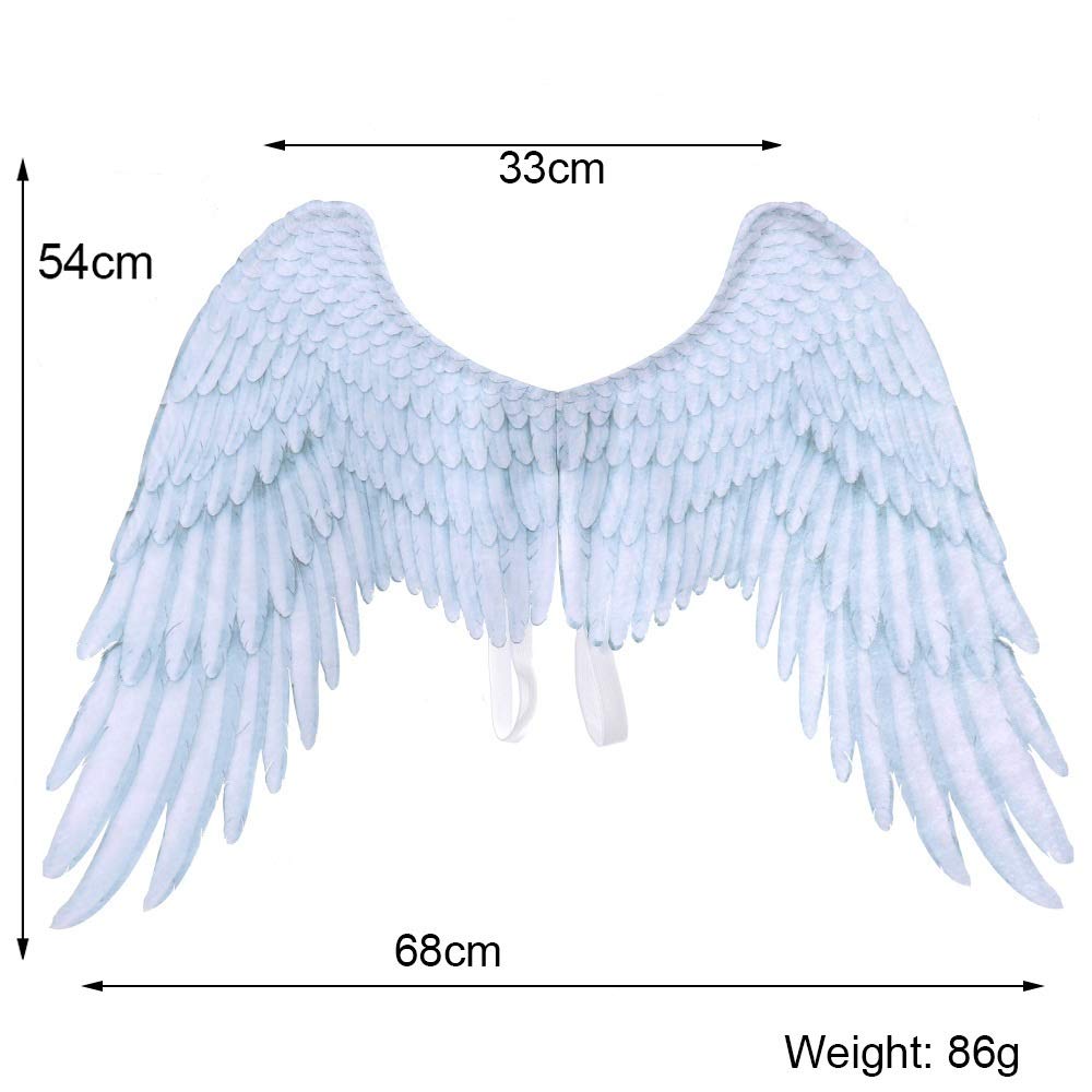 Amazon.com: Himine Non-Woven Fabric Festive Party Angel Wings