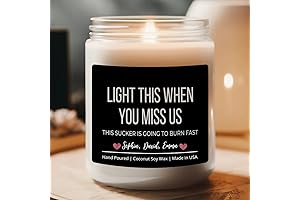 Light This When You Miss Us Scented Candles for Home