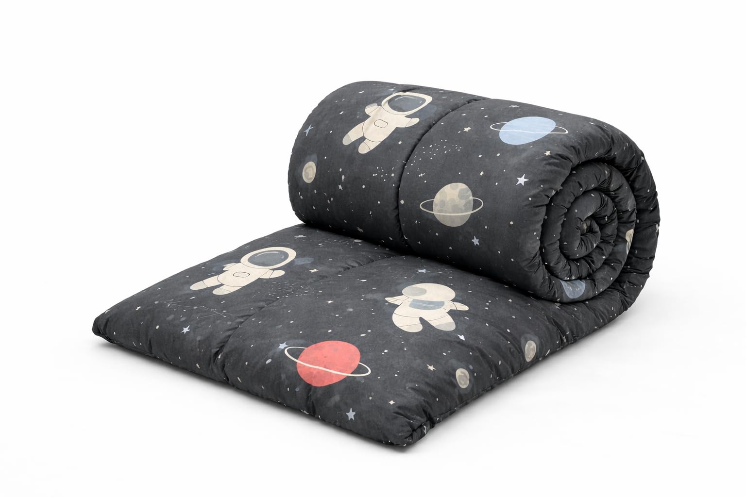 Aroma Brand Microfiber All Seasons Collection Single Bed Kids Bed Blanket | Cartoon Printed Dohar for Kids Boy & Girls | Soft Children Comforter | All Seasons Blanket (60 x 90 in) (Black Space)-image-8