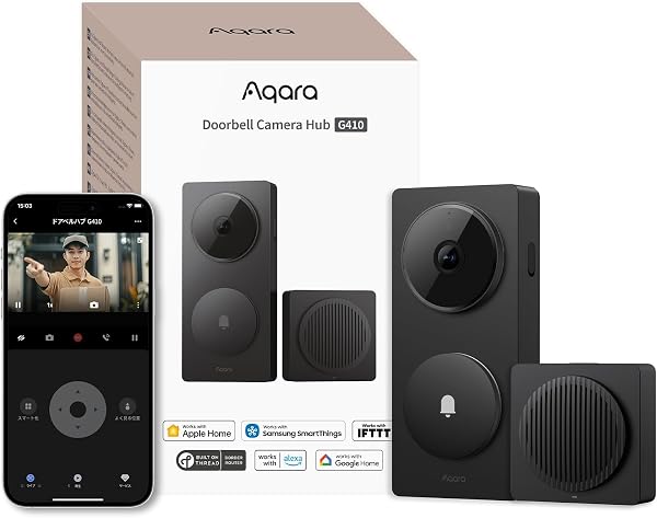 Aqara G410 インターホン ワイヤレススマホ連動