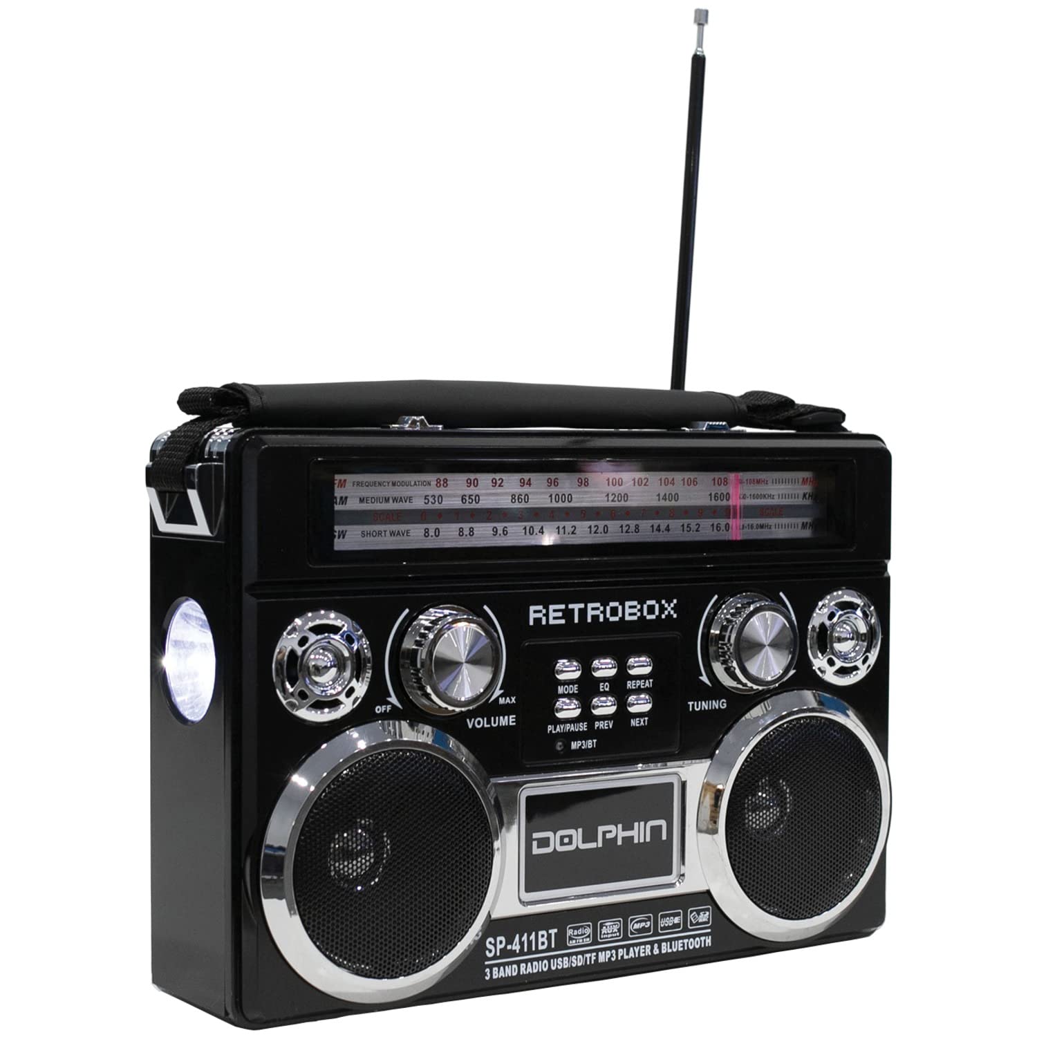 Amazon.com: Dolphin Audio Retrobox AM/FM Shortwave World Radio