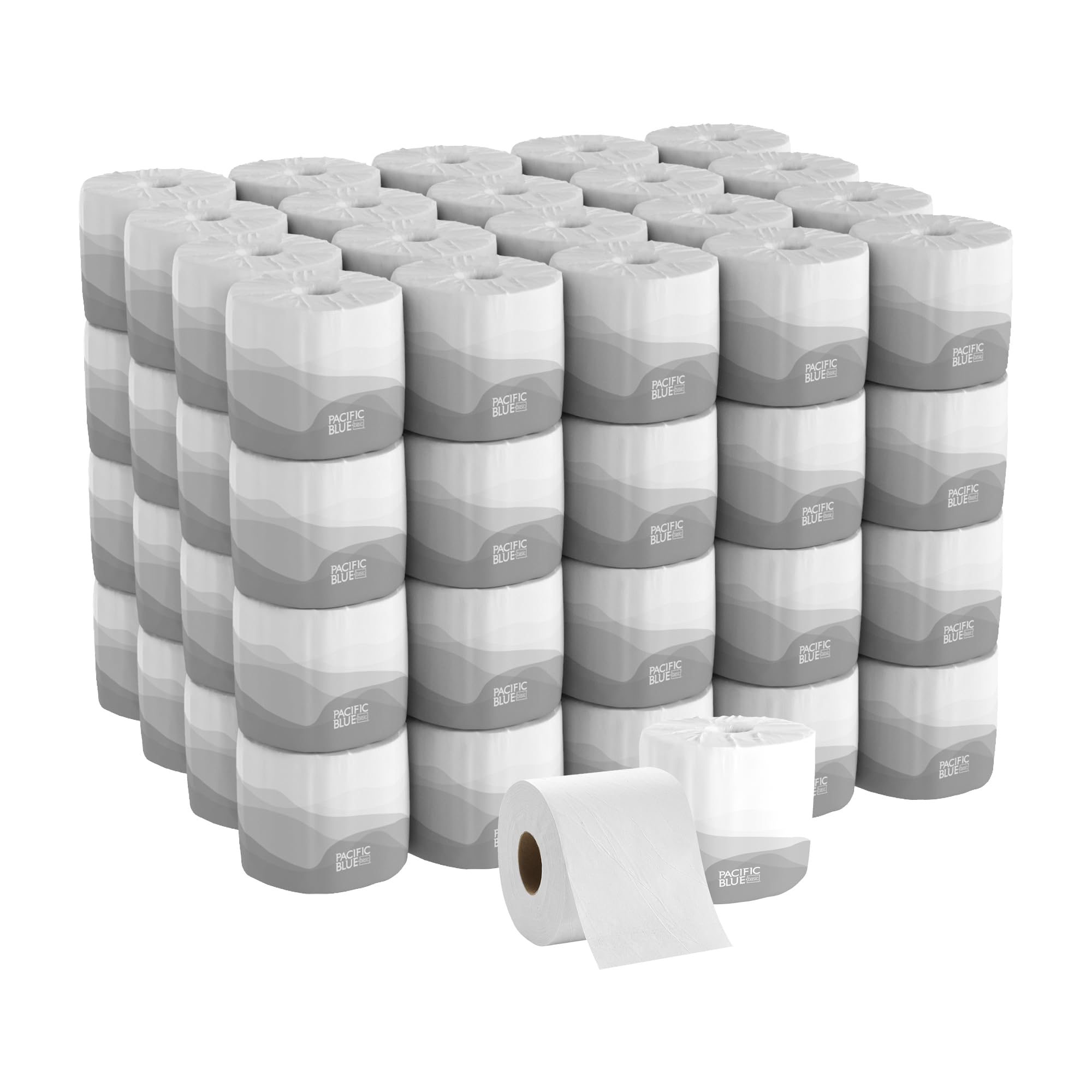 Amazon.com: Georgia-Pacific Pacific Blue Basic 1-Ply Toilet Paper