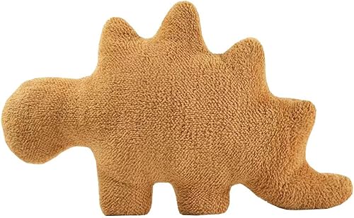 Miniatura 1 de Almohada de pepita de dinosaurio - Juguete de peluche de dinosaurio con pepita de pollo para cumpleaños, decoraciones de fiestas temáticas de