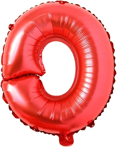 Miniatura 6 de Globos de aluminio con letras del alfabeto rojo de 16 pulgadas, globos de aluminio para colgar, para decoración de bodas, fiestas de cumpleaños,