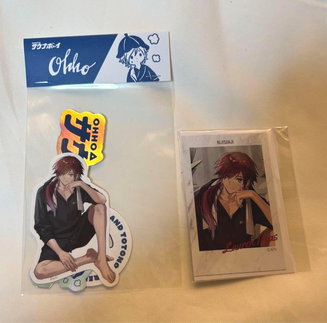 ローレン サウナボーイ にじさんじ×サウナボーイ メッシュトート_