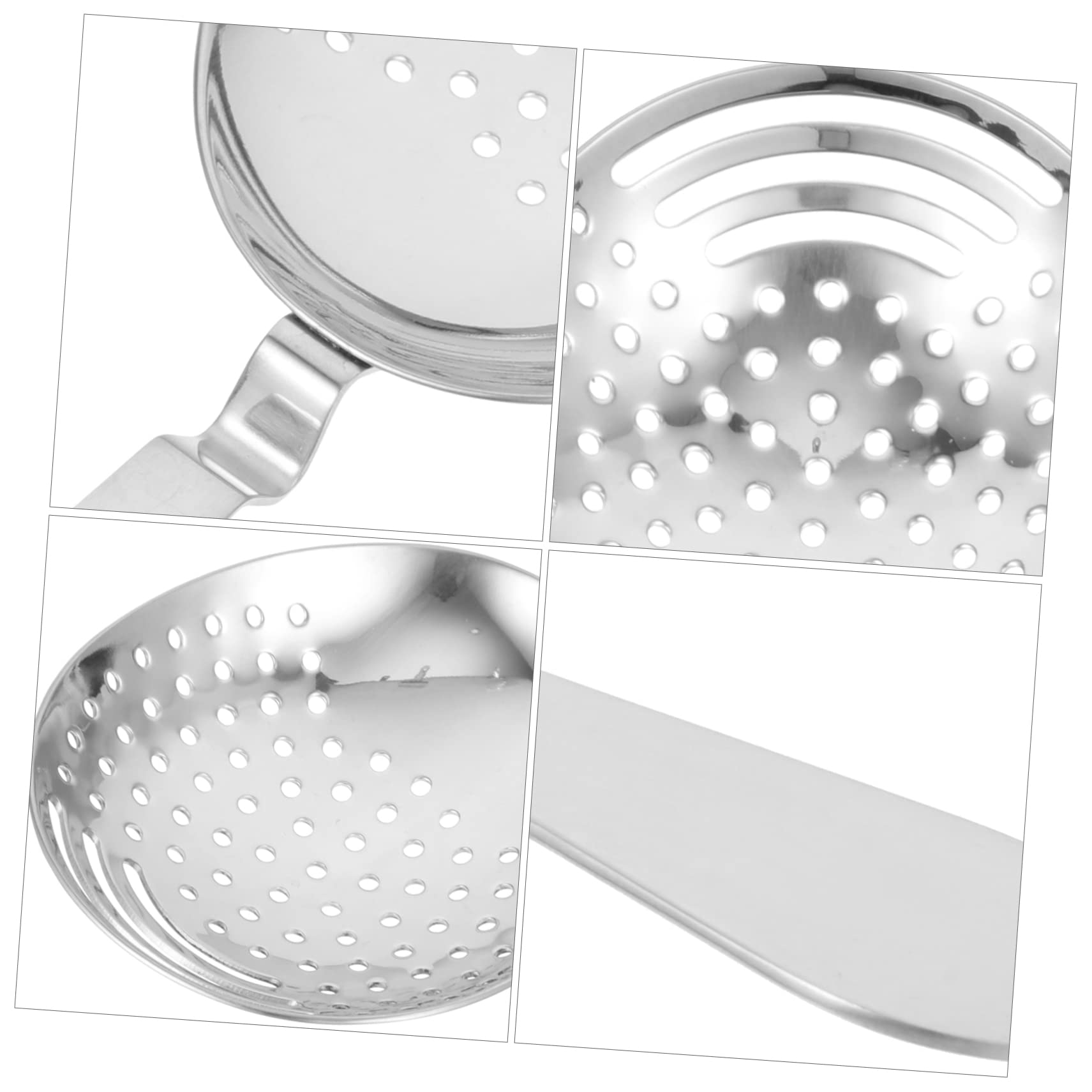 Garneck Cocktail Ice Strainer Bar Drink Strainer Bartending Filters Ice Filter