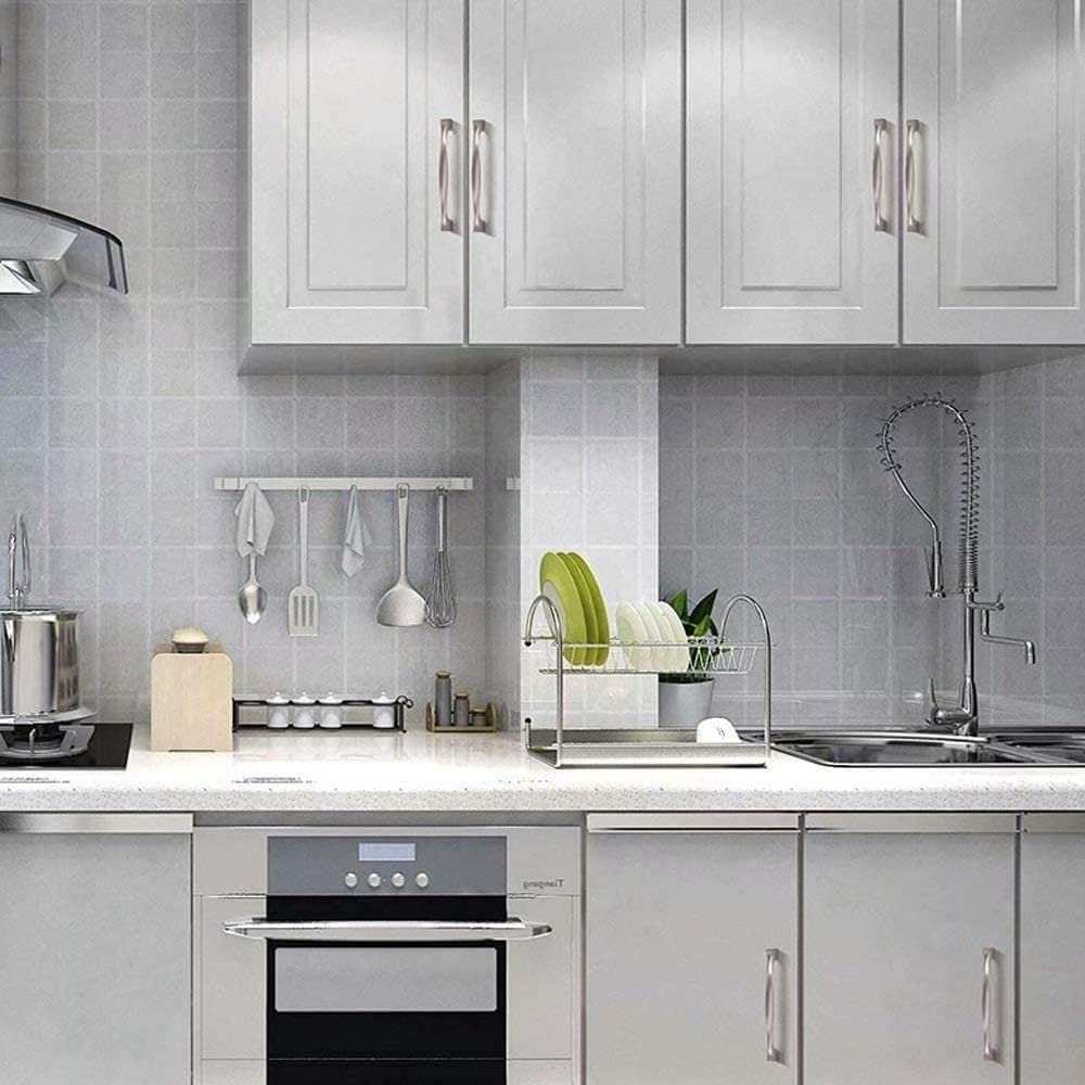 OHTANI Paquete De 1 Tirador De Gabinete Negro Mate, Manijas De Gabinete Sólidas De 3-3/4 Pulgadas Para Uso Permanente - Tiradores De Gabinete Sin Plomo, Tiradores De Cajón, Manijas Modernas Para