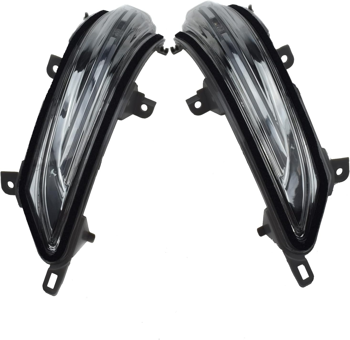 Left Right Side Rearview Mirror Turn Signal Light Indicator Lamp 8173060130 81740-60100 Compatible with Lexus LX570 GX460 2010-2021(Right)