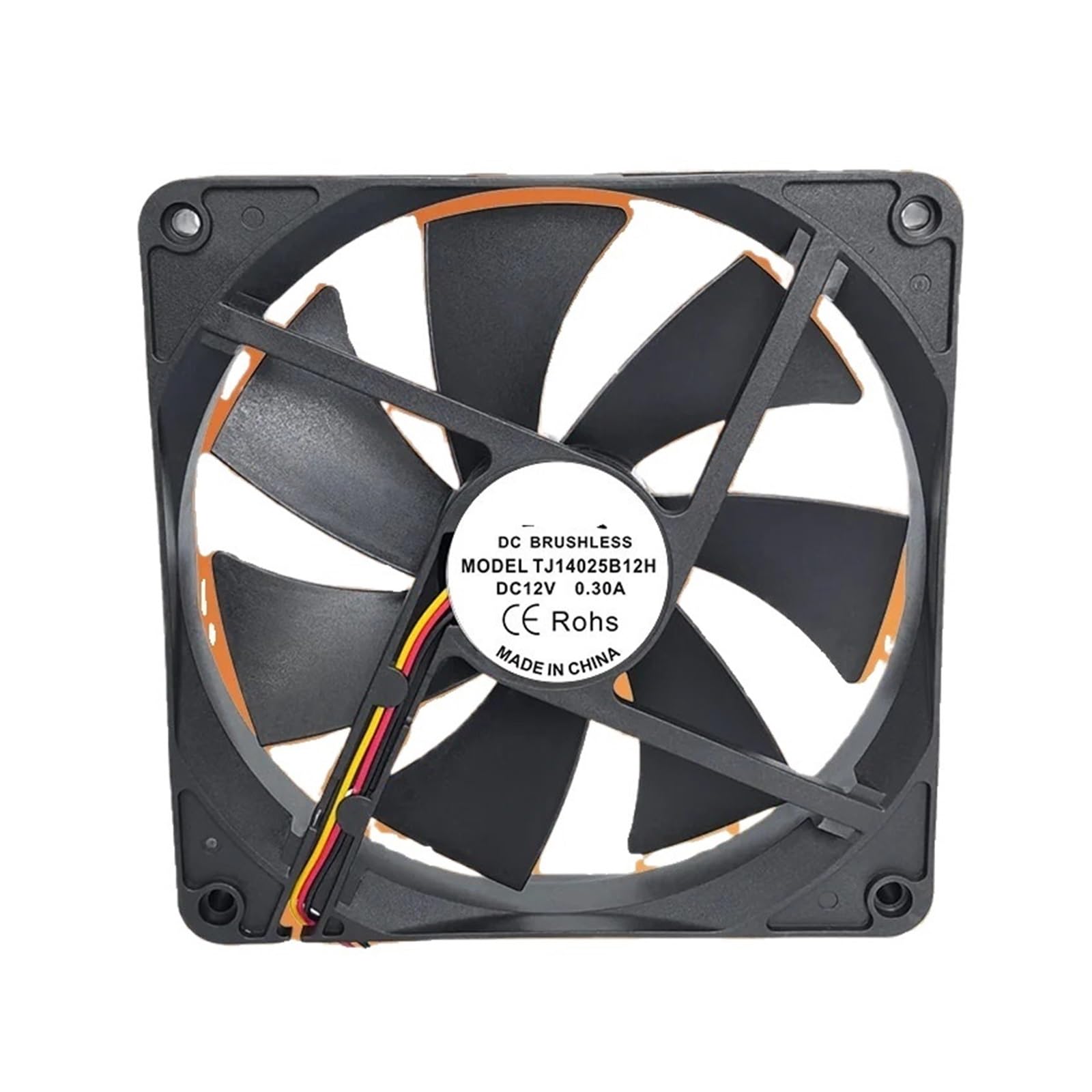 MGIMGFKZD TJ14025B12H 12V 0.30A 14025 140 * 25mm 14cm Cooling Fan