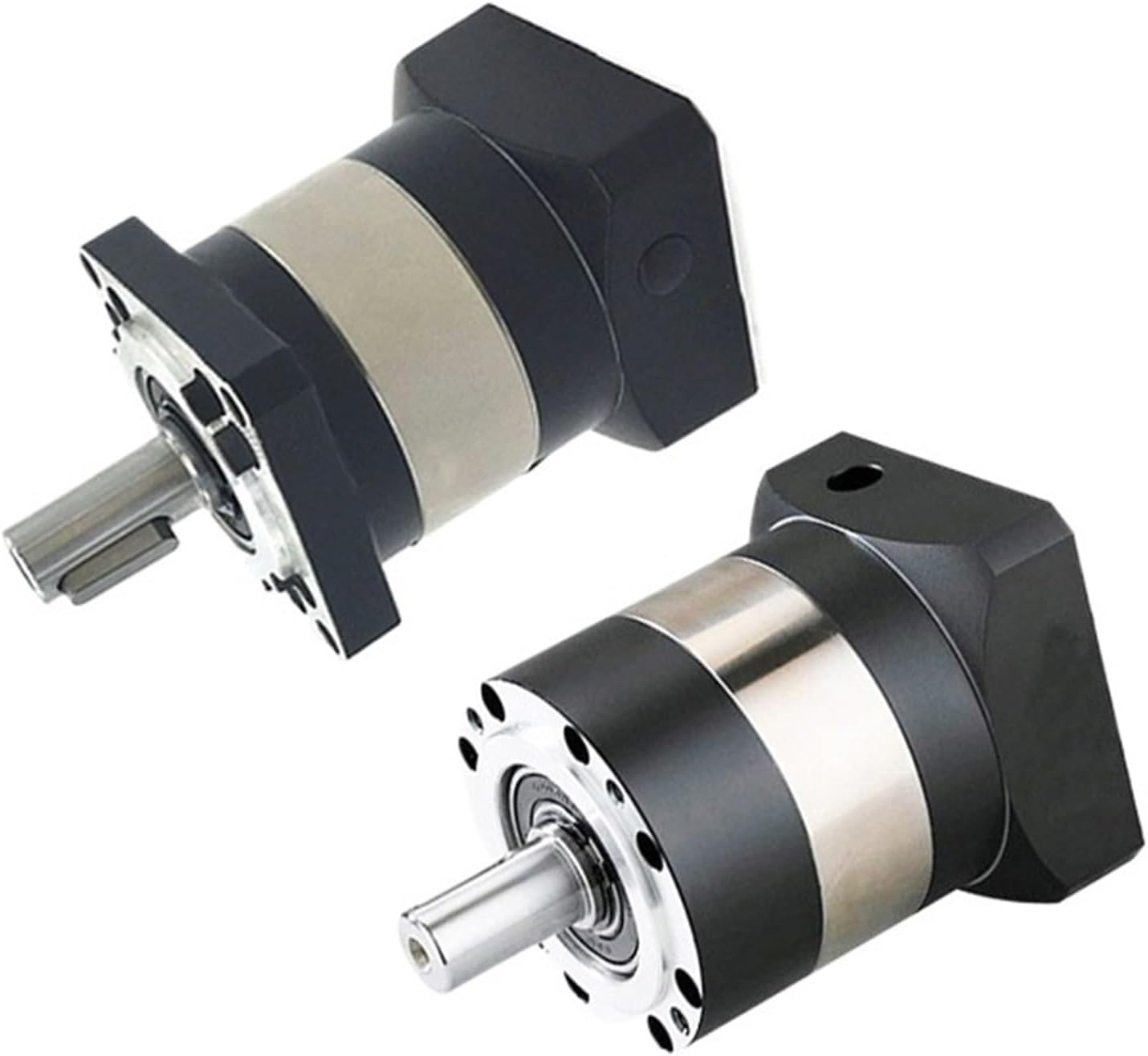 1pcs Nema 23 Planetary Reducer Motor Speed Reducer Step-Down Gearbox for 200W/400W/600W 60 Servo 57 Stepper Fit Textile Machines(Speed Ratio 5 to 1,PLF060 14mm Input)