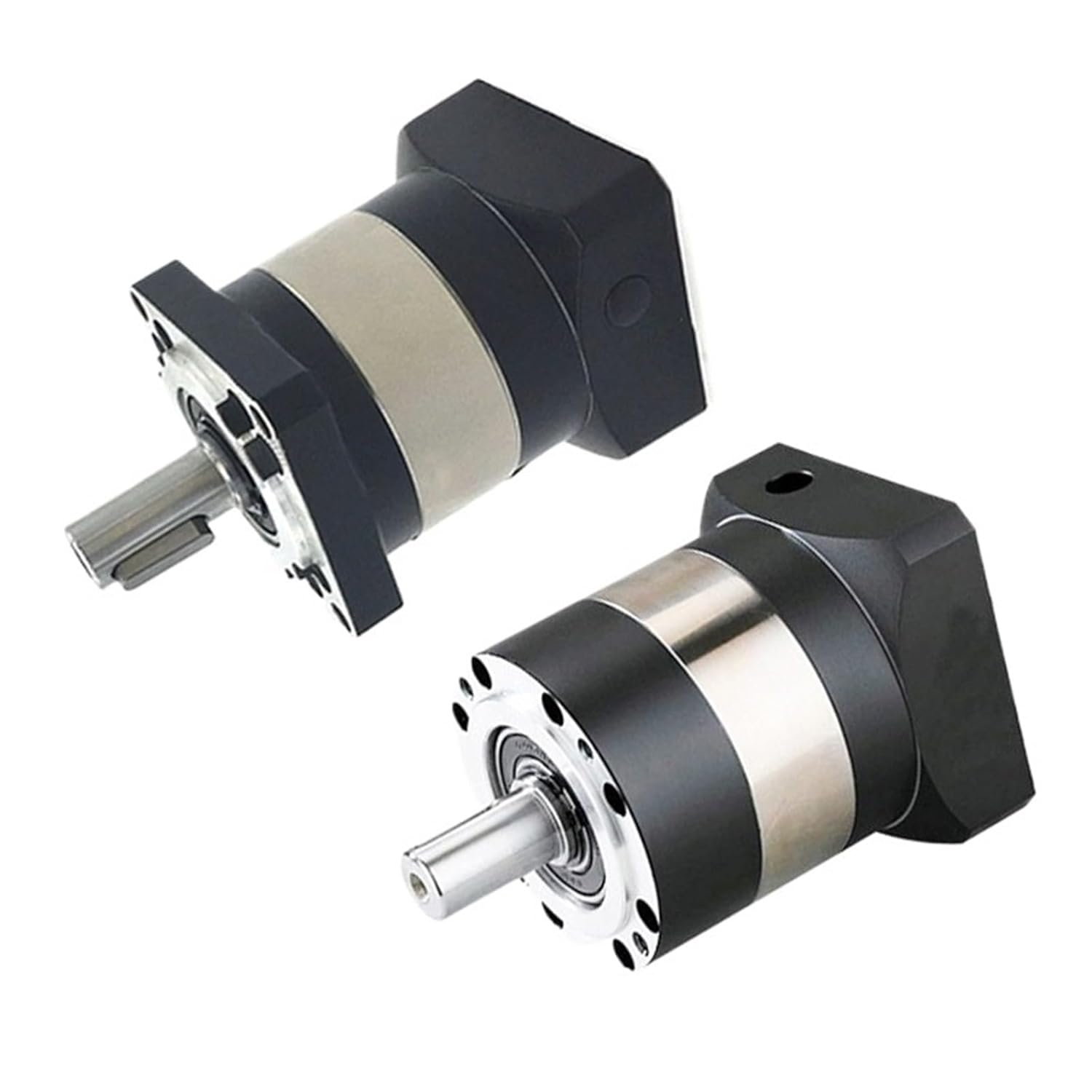 1pcs Nema 23 Planetary Reducer Motor Speed Reducer Step-Down Gearbox for 200W/400W/600W 60 Servo 57 Stepper Fit Textile Machines(Speed Ratio 30 to 1,PLE060 14mm Input)