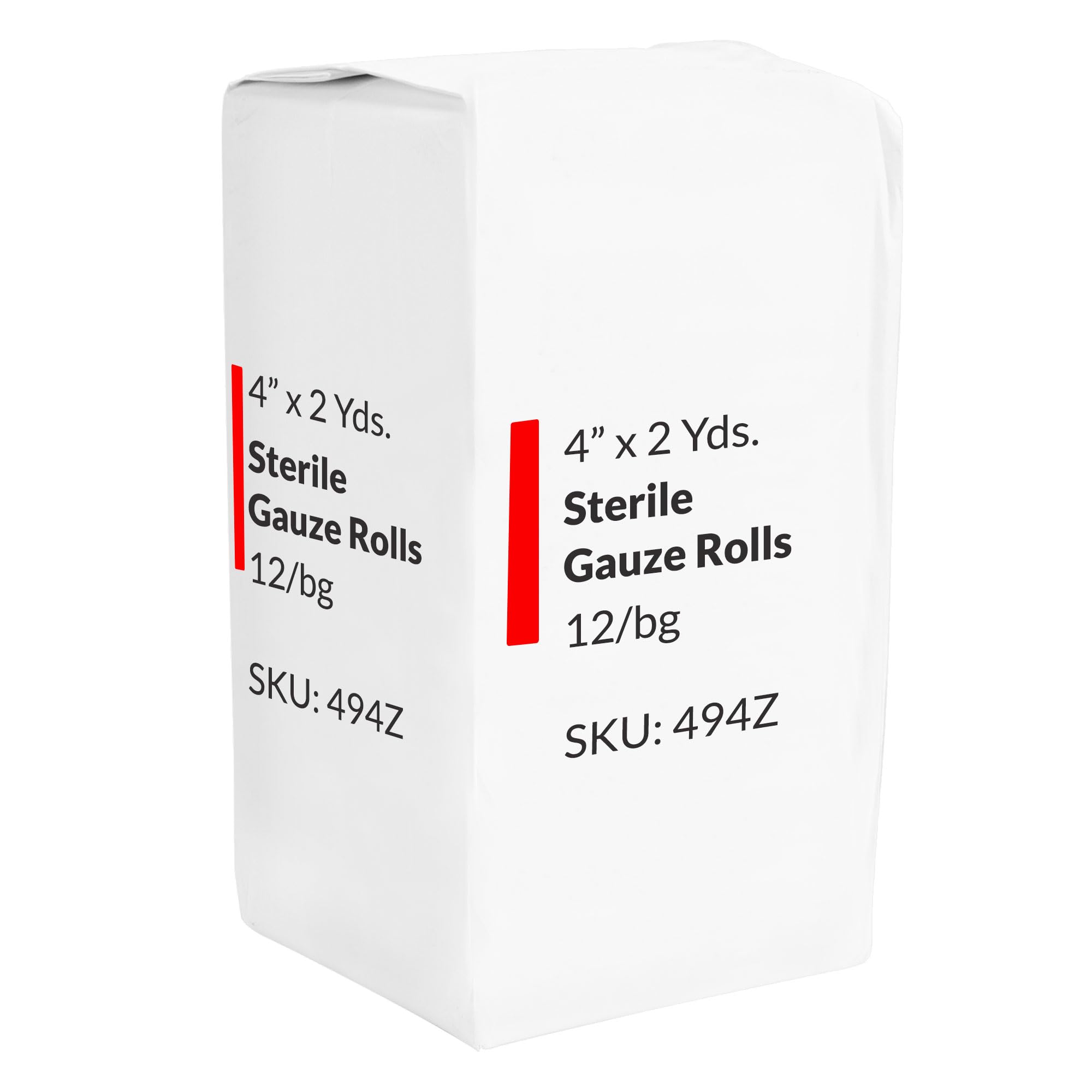 Sterile Stretch Gauze Rolls 4" X 2.1 Yards 48/Pack