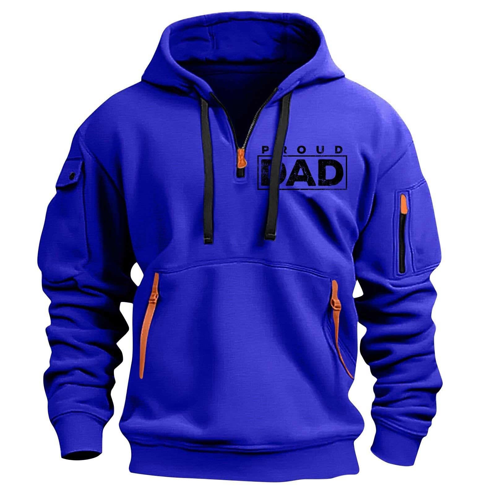 Sudadera con capucha para hombre de gran tamaño con estampado para