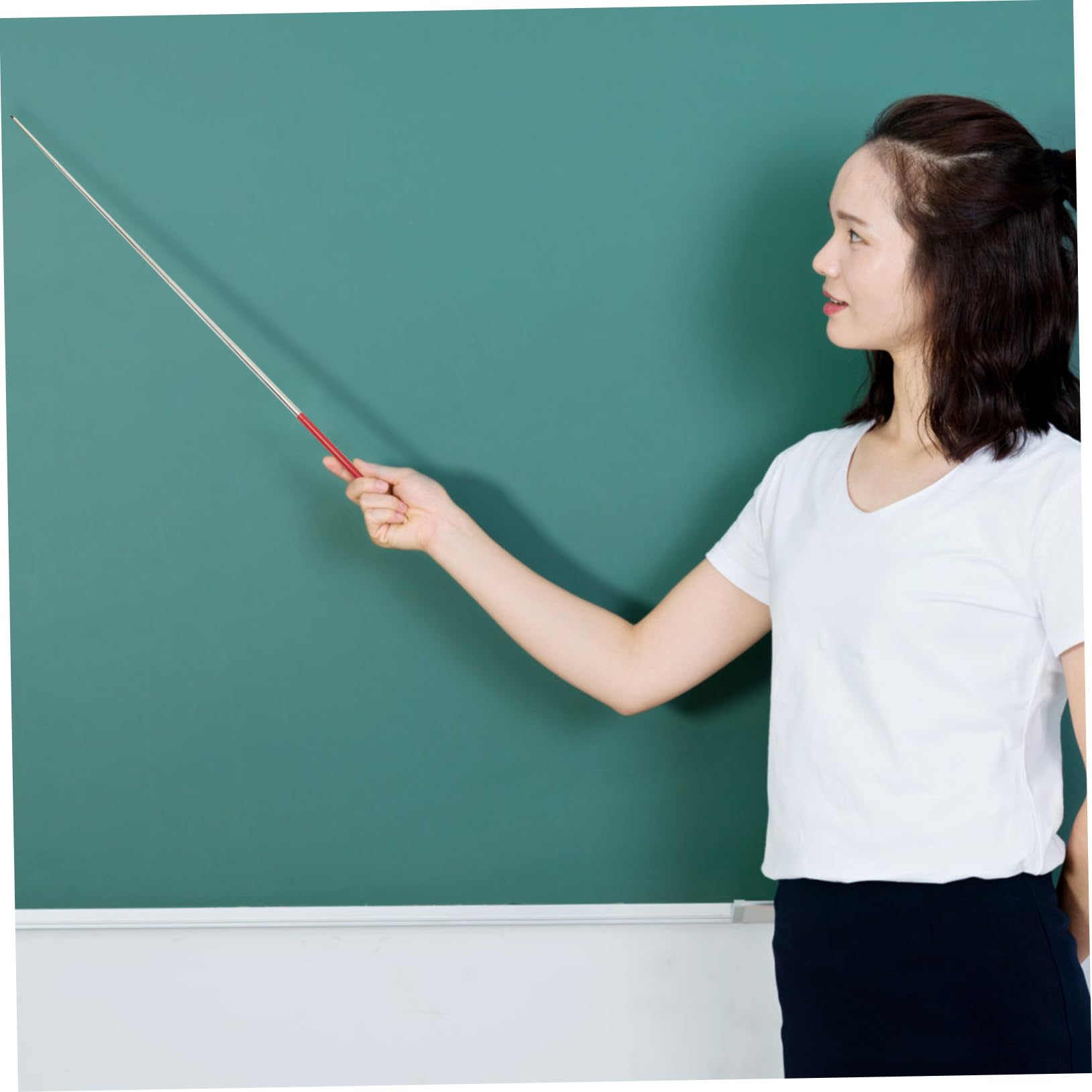 CAXUSD Teacher Hand Pointer Extendable Pointer for Classroom Teaching Presentations Random Color Handheld Pointer Stick for Educators - Image 4