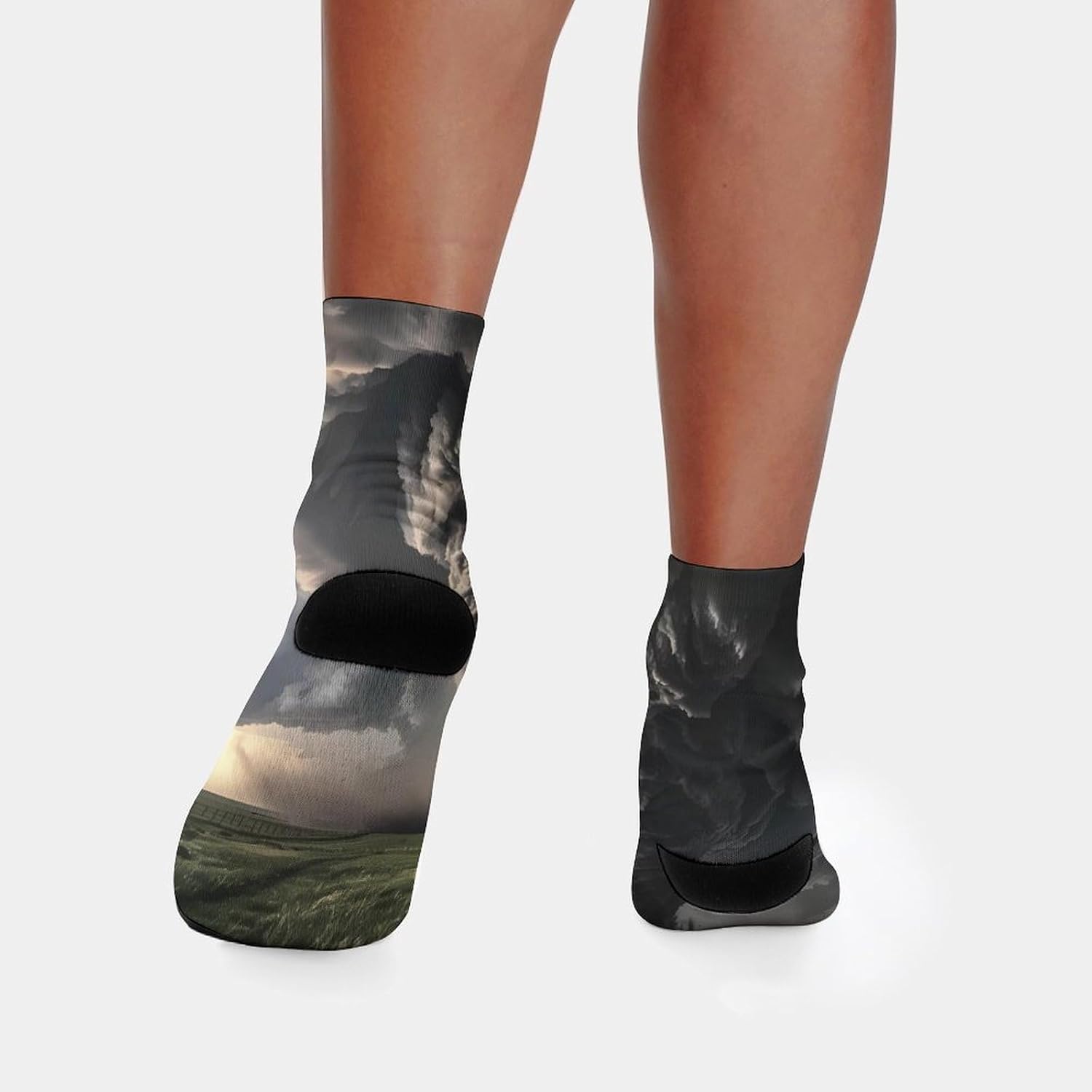 Powerful Tornado Knee High Socks Athletic Long Stockings Sport Casual Crew Tube Sock Boot