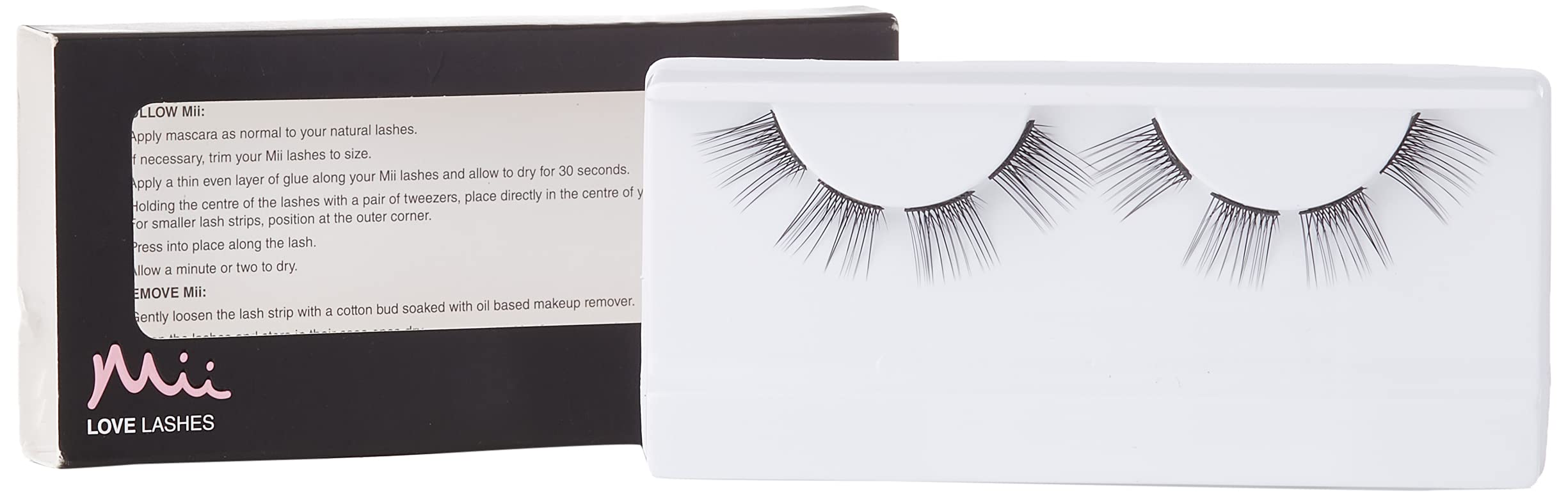 Mii Cosmetics Love Lashes - False Eyelashes & Glue/Adhesive - Little Lifts