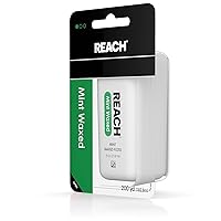 Vista 9 de Reach Hilo dental encerado de menta, 200 yardas (paquete de 3)