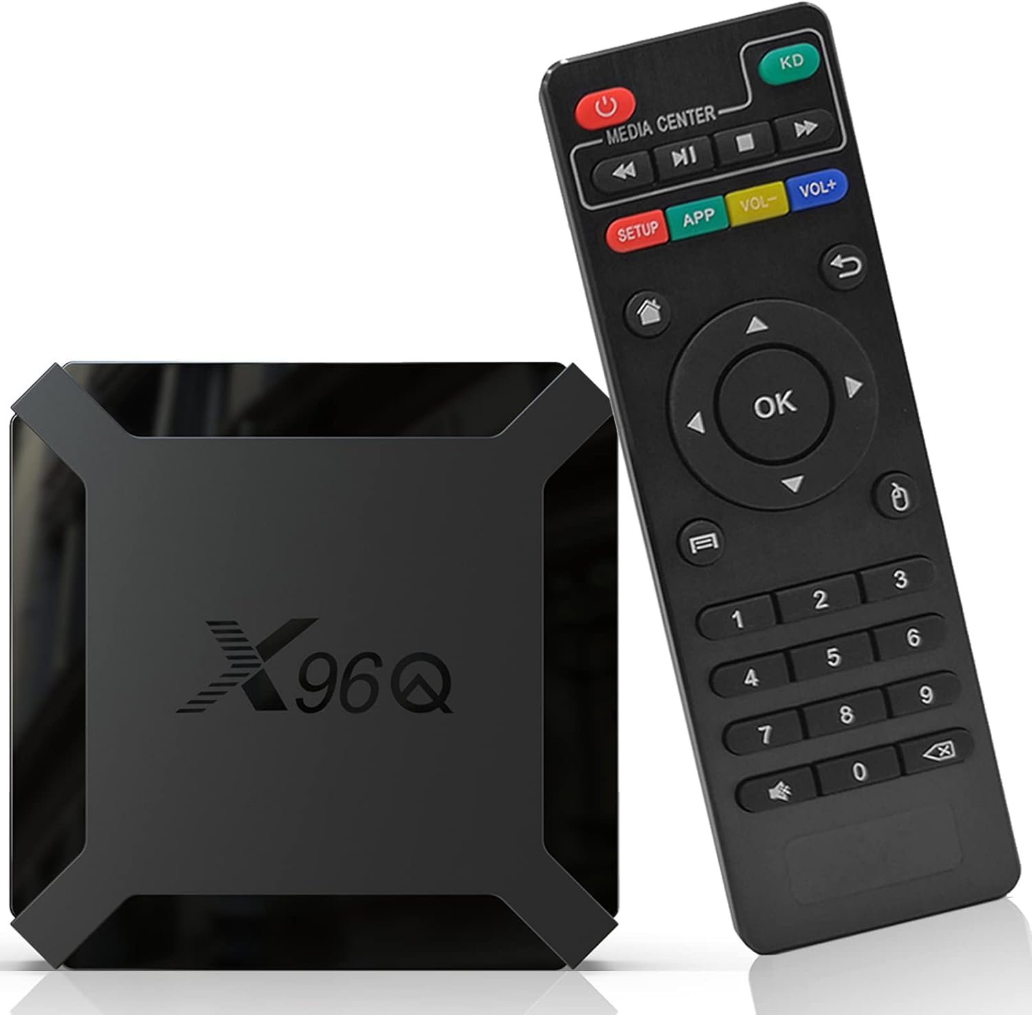 Android TV Box X96Q 4K: TV Box Android 10.0 1GB RAM 8GB ROM H313 Quad Core Cortex-A53 Media Player Box Android TV