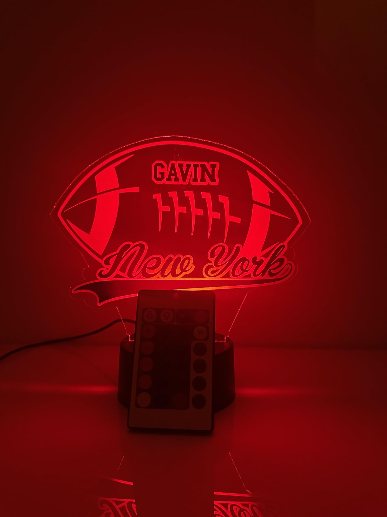 MIRROR MANIA American Pro Football Sports Fan Team Sports Themed