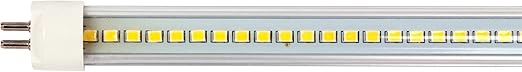 AgroLED 901447 isunlight White 5, 500° K LED, 5,100 Lumens, 41 Watt, T5 Lamp Plant-Growing-Light-Bulbs, 1 Count (Pack of 1), Natural