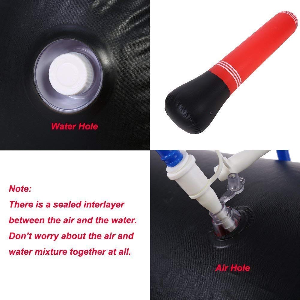 Punching Ball Gonflable Autoportant 160cm – Sac De Frappe Sur Pied En PVC Résistant, Pour Boxe, Karaté, MMA
