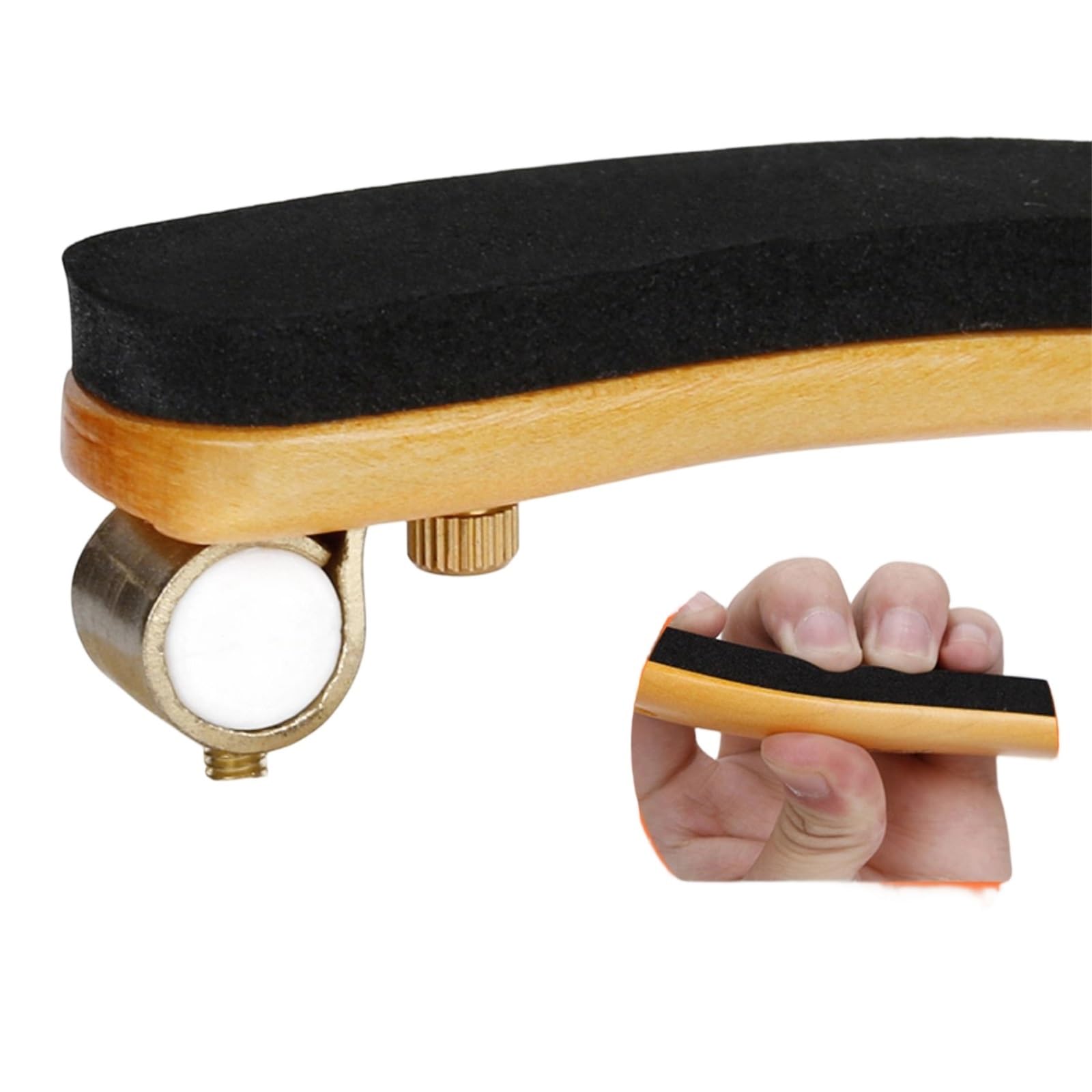 Faltbare Geigenschulterstützen Druckentlastende Schulterstütze Für Violine | Diese Schulterstütze hilft, den Schulterdruck zu lindern.(1/8-1/4)