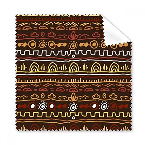Chiffon lunettes style tribal afrique primitive et essuie-écran 5pcs