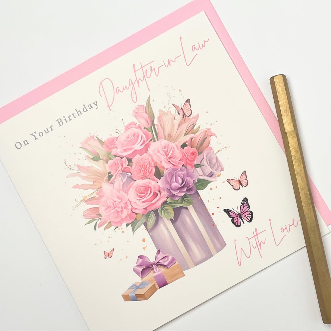 Old English Co. Carte D'anniversaire Pour Tante Motif Floral – Carte D