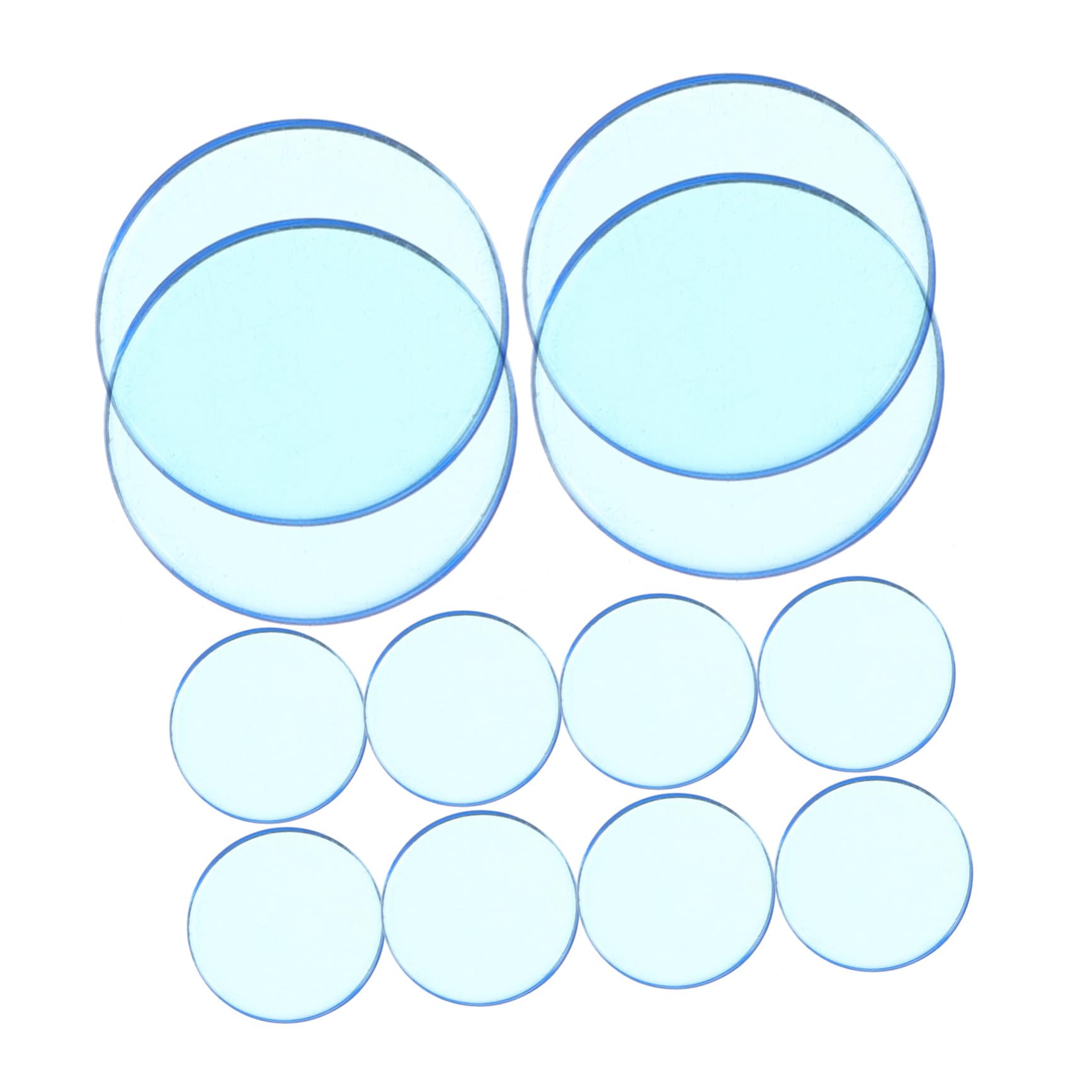 FAVOMOTO 3sets Plastic Bingo Chips Bingo Game Markers Counting Chips Game for Boys and Girls Math Early Education 100pcs*3