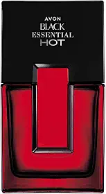 AVON BLACK ESSENTIAL HOT DESODORANTE COLONIA 100ML
