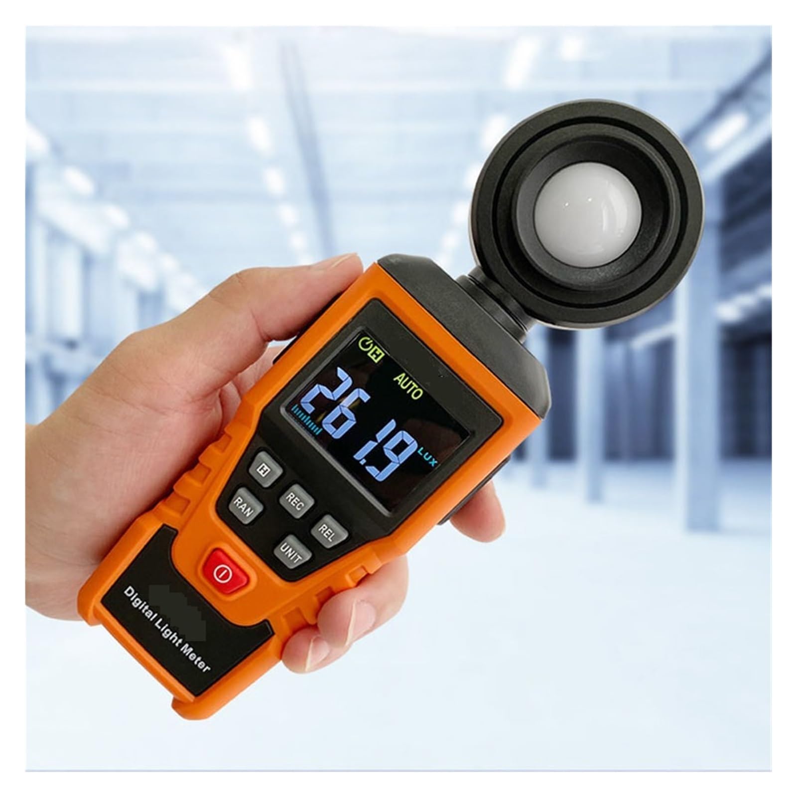 Luxómetro, fotómetro, Medidor De Lux Digital Luxómetro 200000Lux Medidor De Luz De Sonda Giratoria De 180 Grados Fotómetro De Fotografía De Alta Precisión