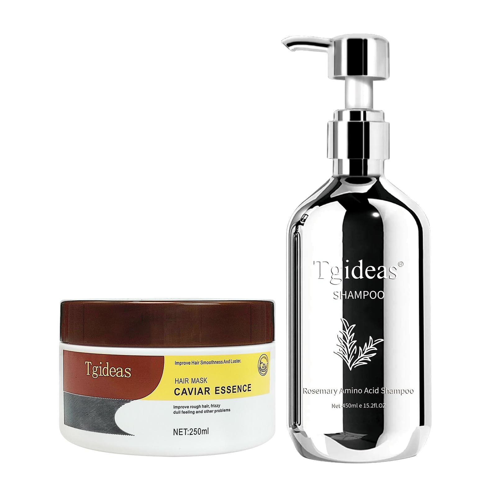 Amazon.com : Rosemary Hair Growth Shampoo & Hair Mask : Beauty