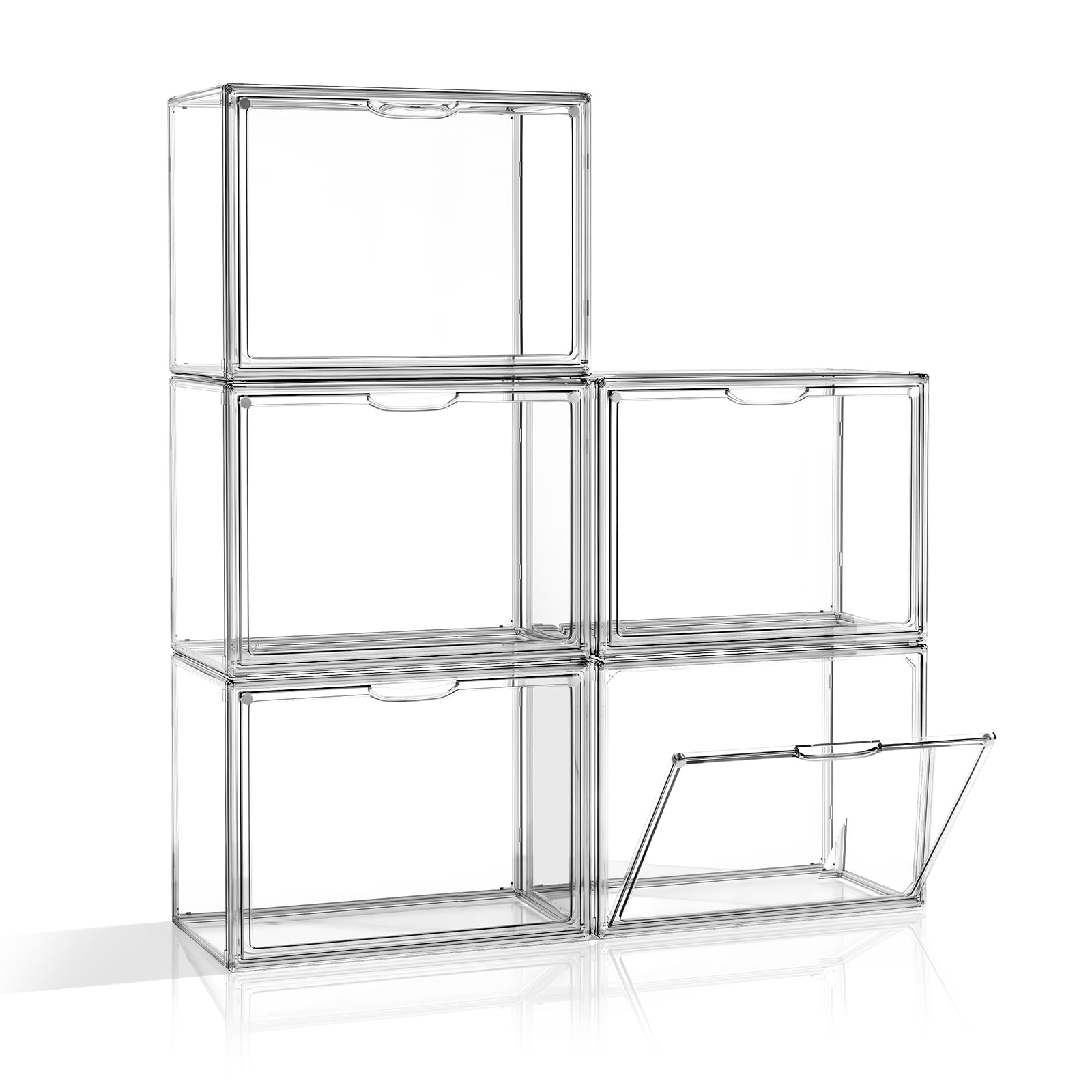 Amazon.com: MSHOMELY Clear Purse Organizer for Closet, 5 Pack