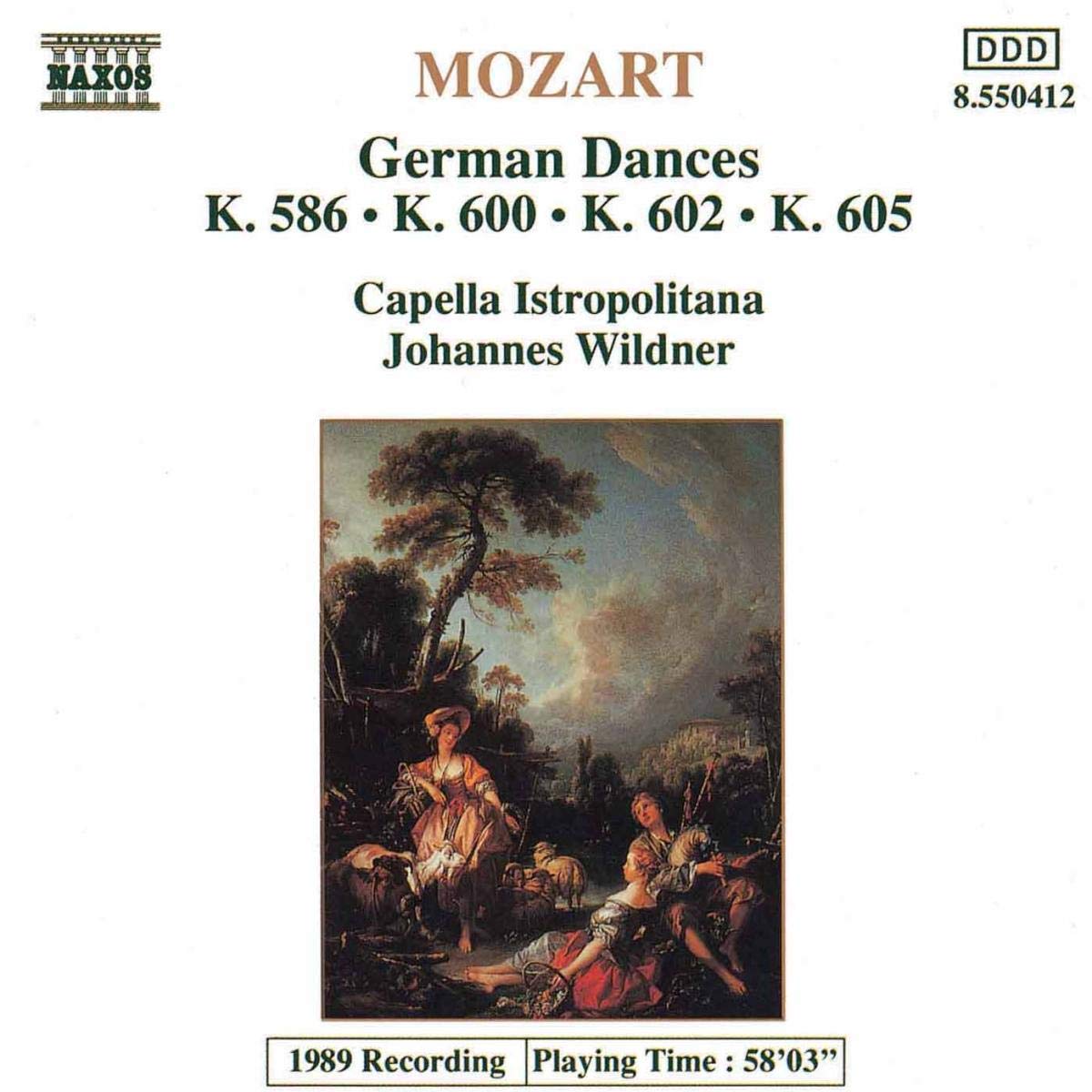 Deutsche Taenze [Audio CD] MOZART,W. A.