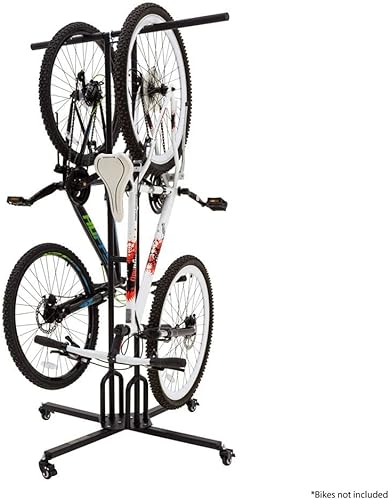 Miniatura 3 de Discount Ramps Elevate Outdoor Bike-Stand-6 74" H Mobile 6-Bike Storage Rac