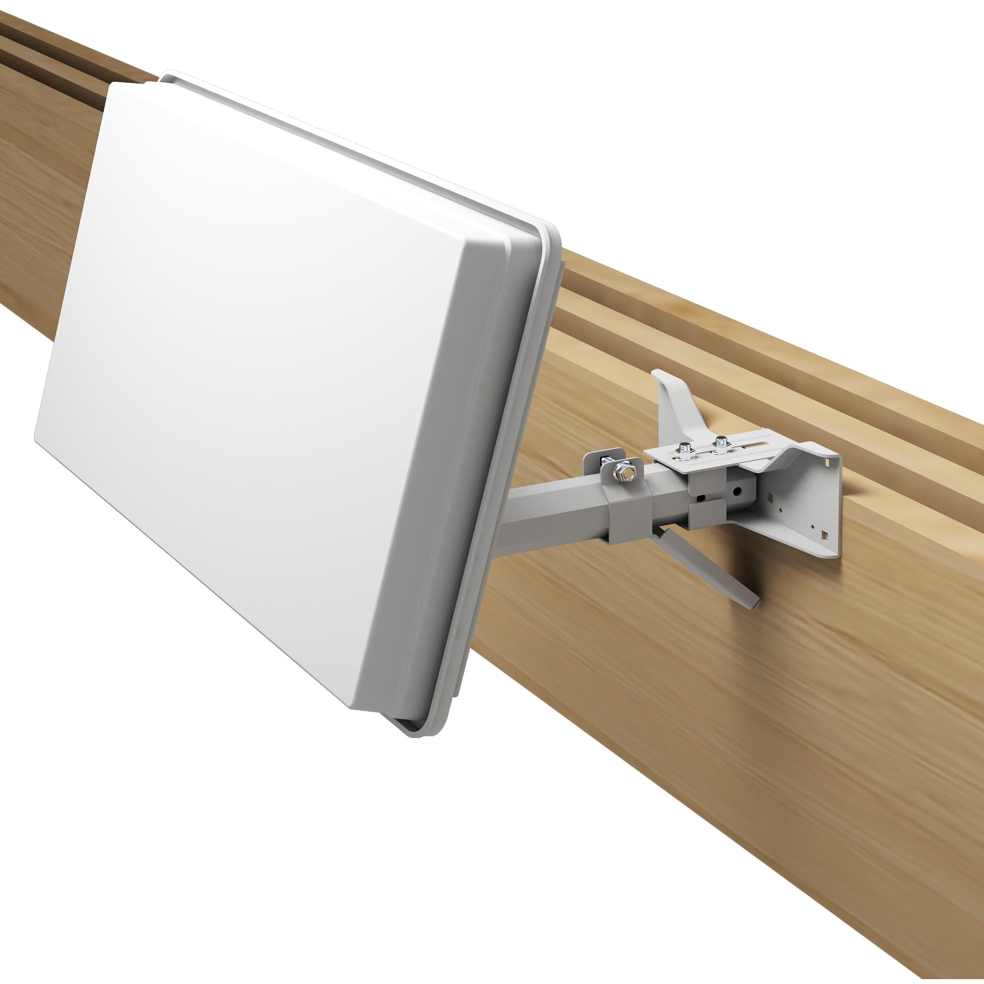 Selfsat H30D4+ Quad Flachantenne für Vier Teilnehmer inkl. Fensterhalterung