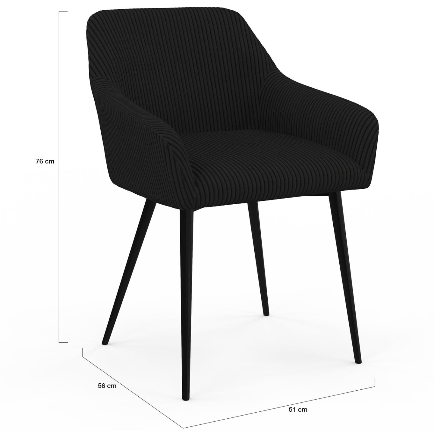 IDMarket - Lot de 2 chaises de Salle à Manger, fauteuils de Table Jany