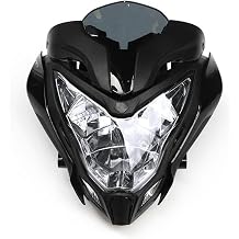 Motorcycle Projector For BAJAJ Pulsar 150 200 Headlight Headlamp Assembly Motorcycle LedBlack