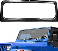 ECOTRIC Electrophoretic Windshield Frame for 1987-1995 Jeep Wrangler YJ - OE Replacement CH1280101 55174576