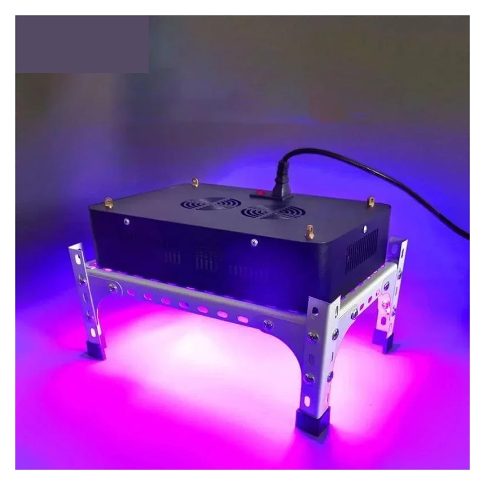 Lampada polimerizzante UV 365nm 395nm 405nm 2000-5600W 100LEDs raffreddata ad aria