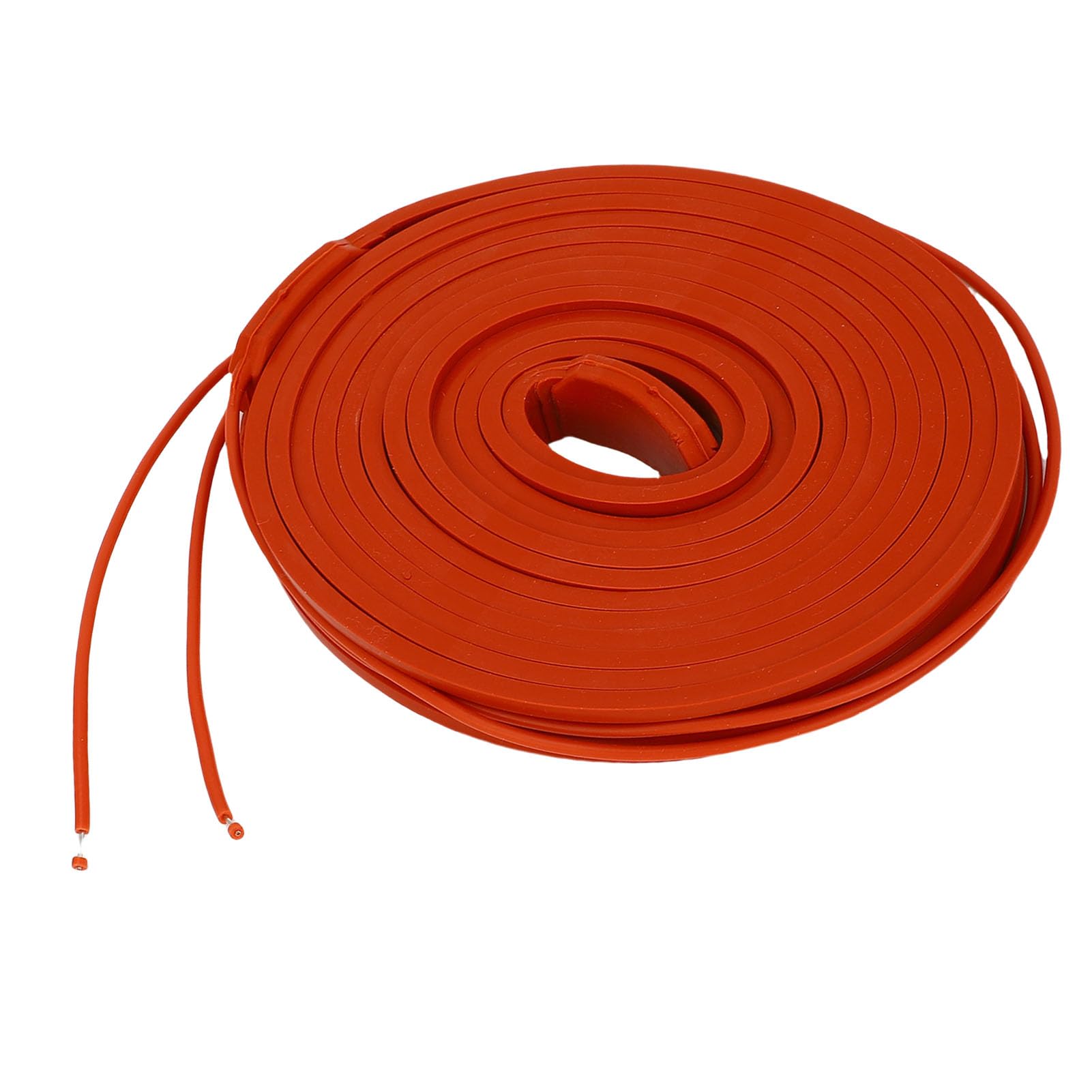 Buachois Cinta Calefactora Flexible, Antifreeze, Impermeable, 225W, 15x3000mm, Silicona, para Tubos de Metal y Plástico, Adecuada para Calentamiento de Motores y Bombas