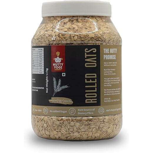 Nutty Yogi Protein Oats 2kg 2 kg