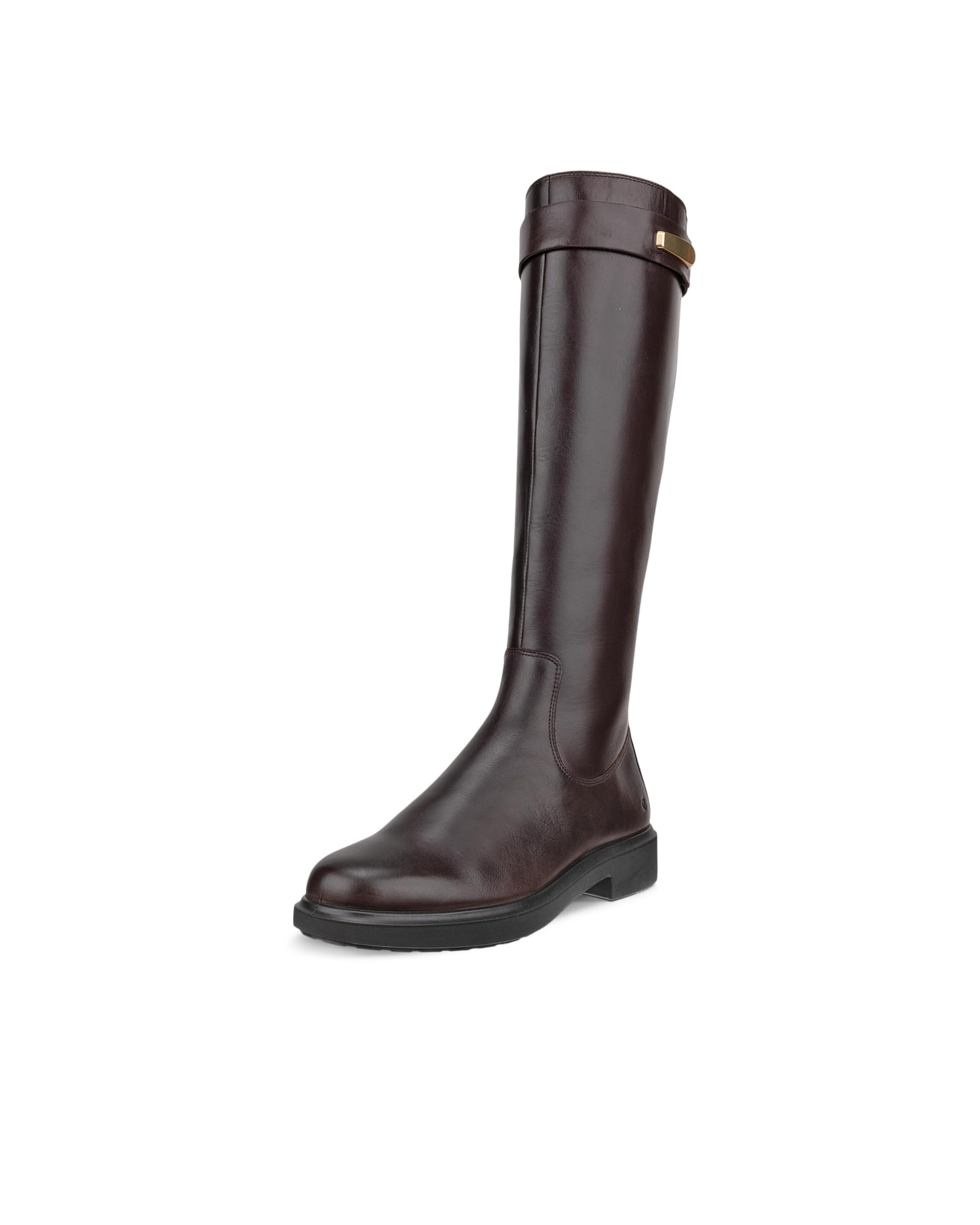 ECCO Women's Amsterdam 25 Mm Tall Knee High Boot, Coffee, 6-6.5