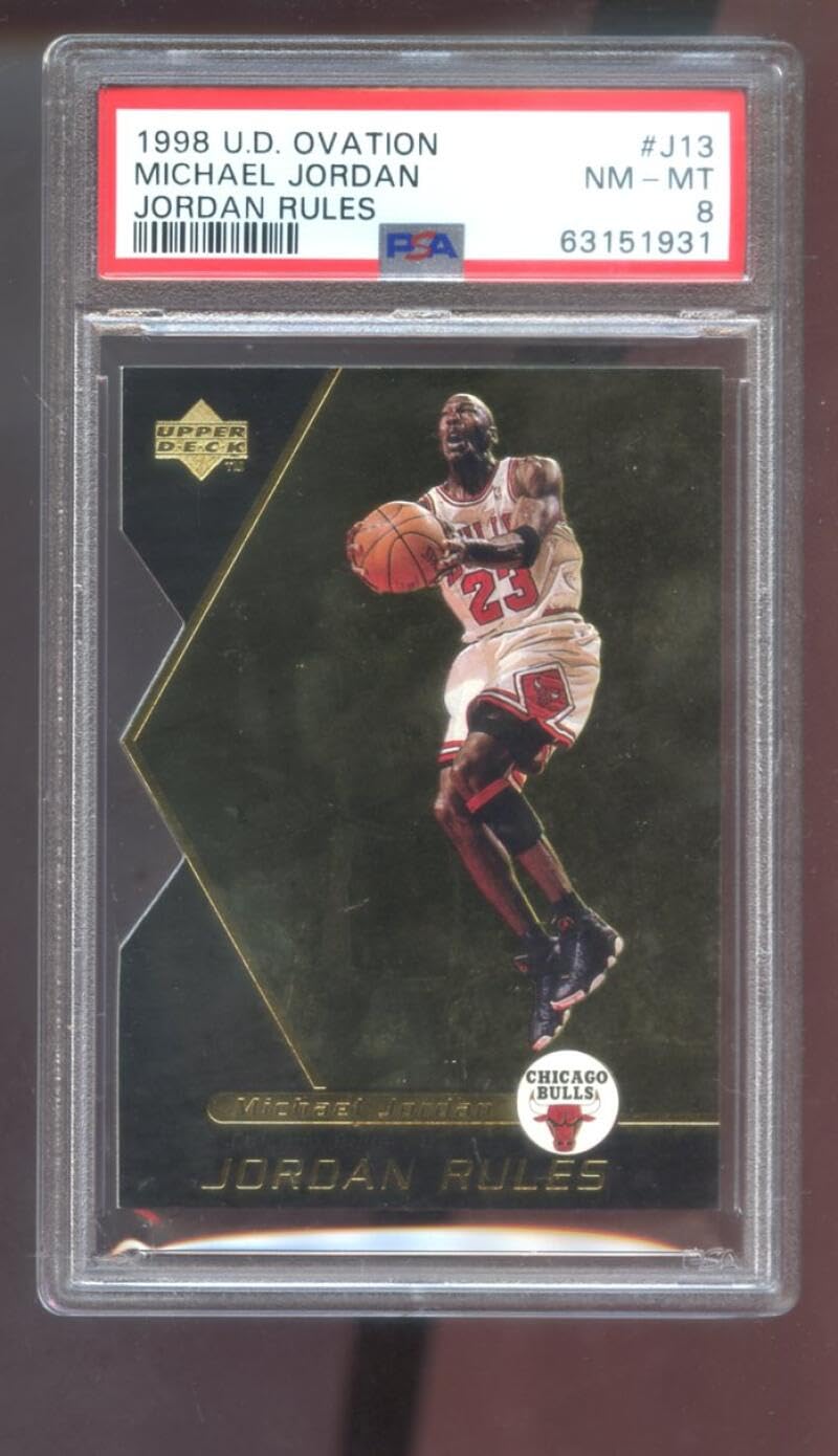 Amazon.com: 1998-99 Upper Deck Ovation Jordan Rules Die Cut #J13