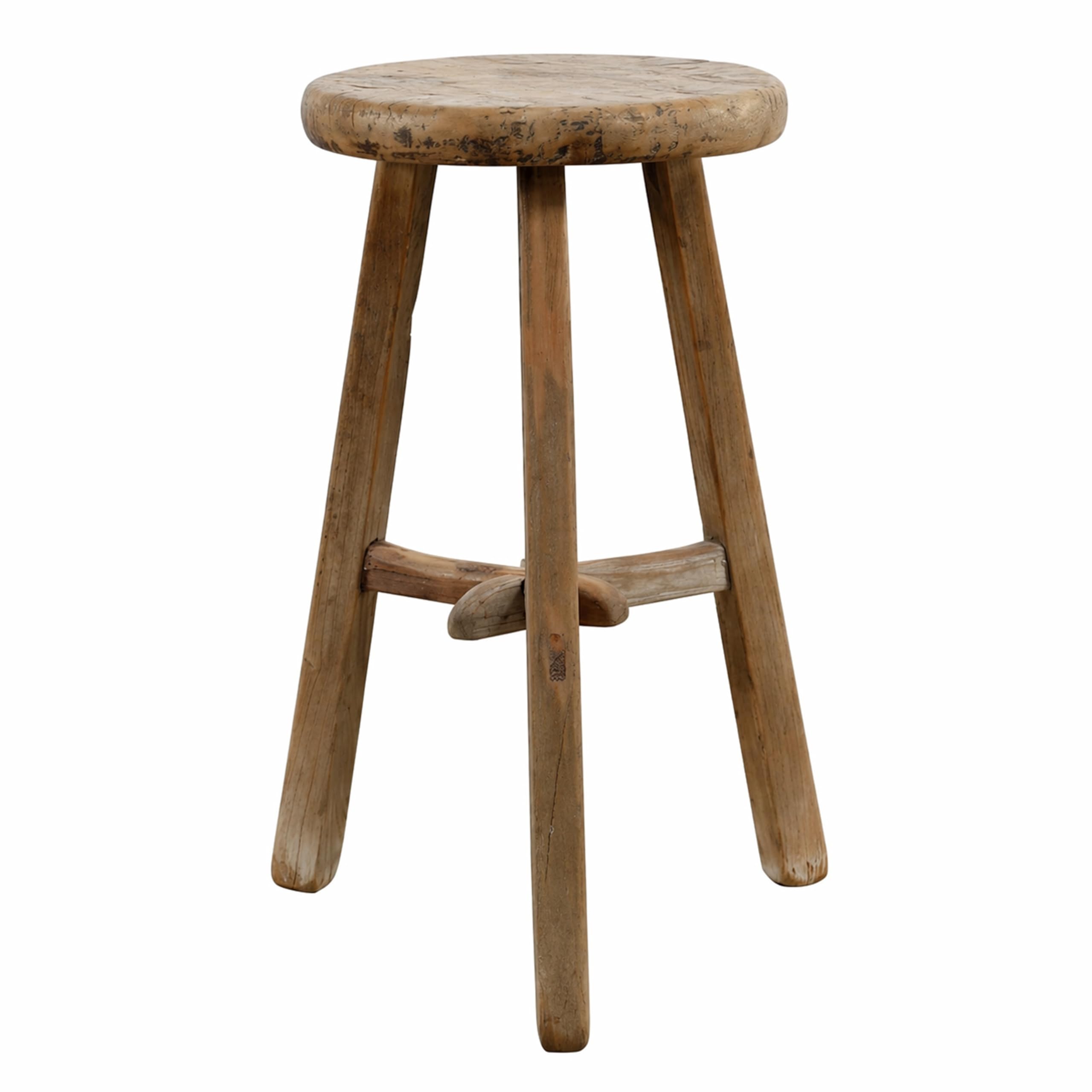 Amazon.com : Artissance Wooden Stool with a Natural Wood Finish