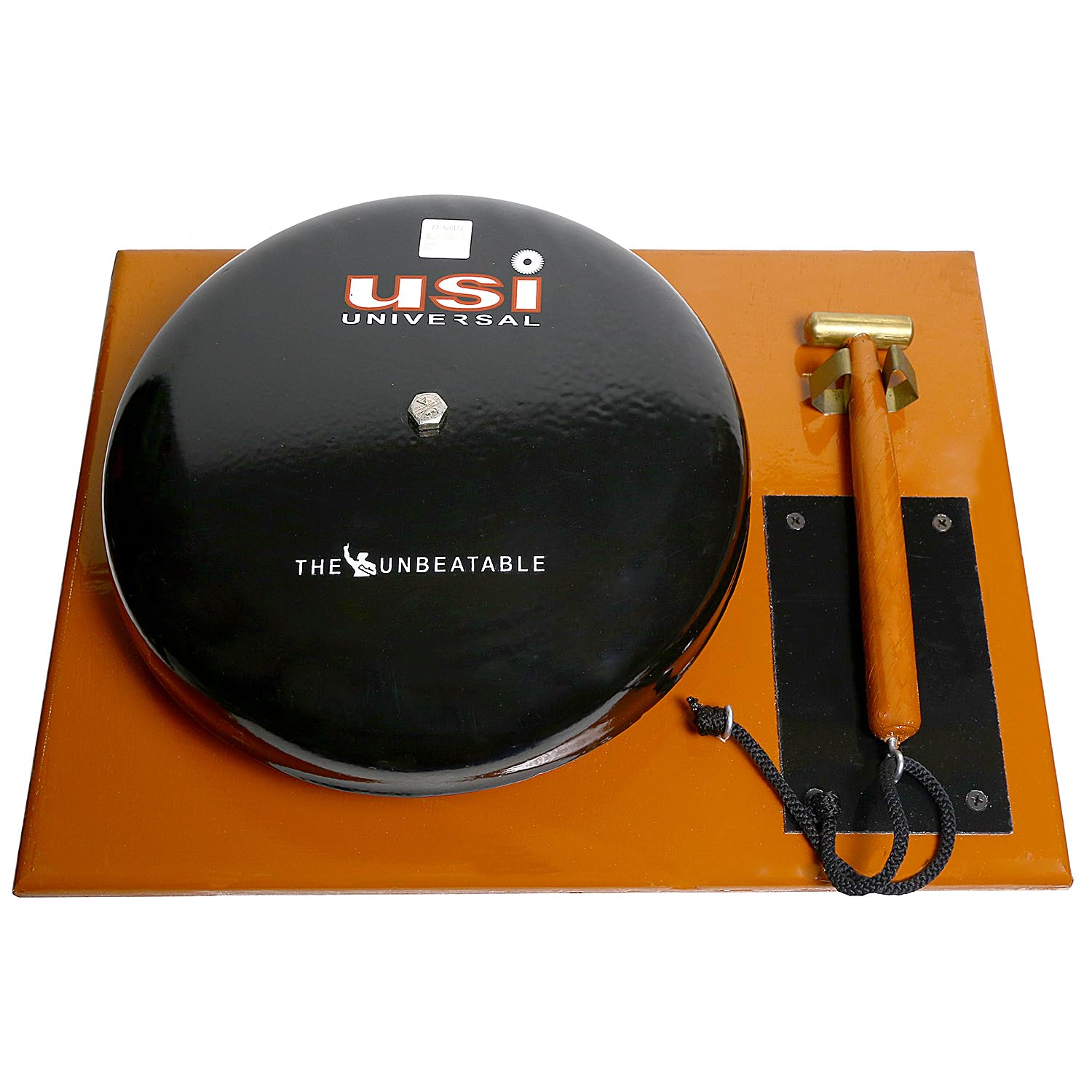 USI UNIVERSAL THE UNBEATABLE Boxing Ring Gong | Solid Wood Board And Large Brass Striking Hammer (B01NCLE9D8) Amazon Price History, Amazon Price Tracker