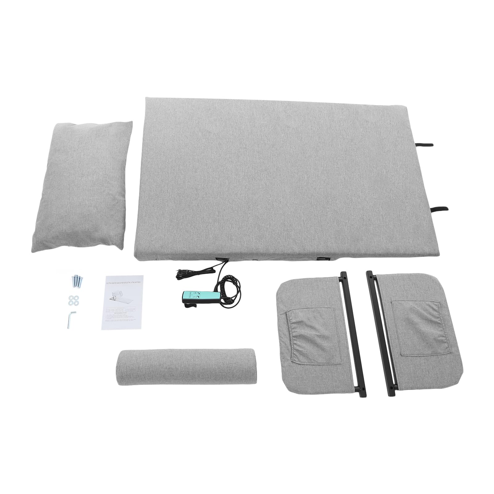 Respaldo eléctrico de la cama, respaldo ajustable eléctrico para personas mayores, discapacitados, capacidad de carga de hasta 300 kg