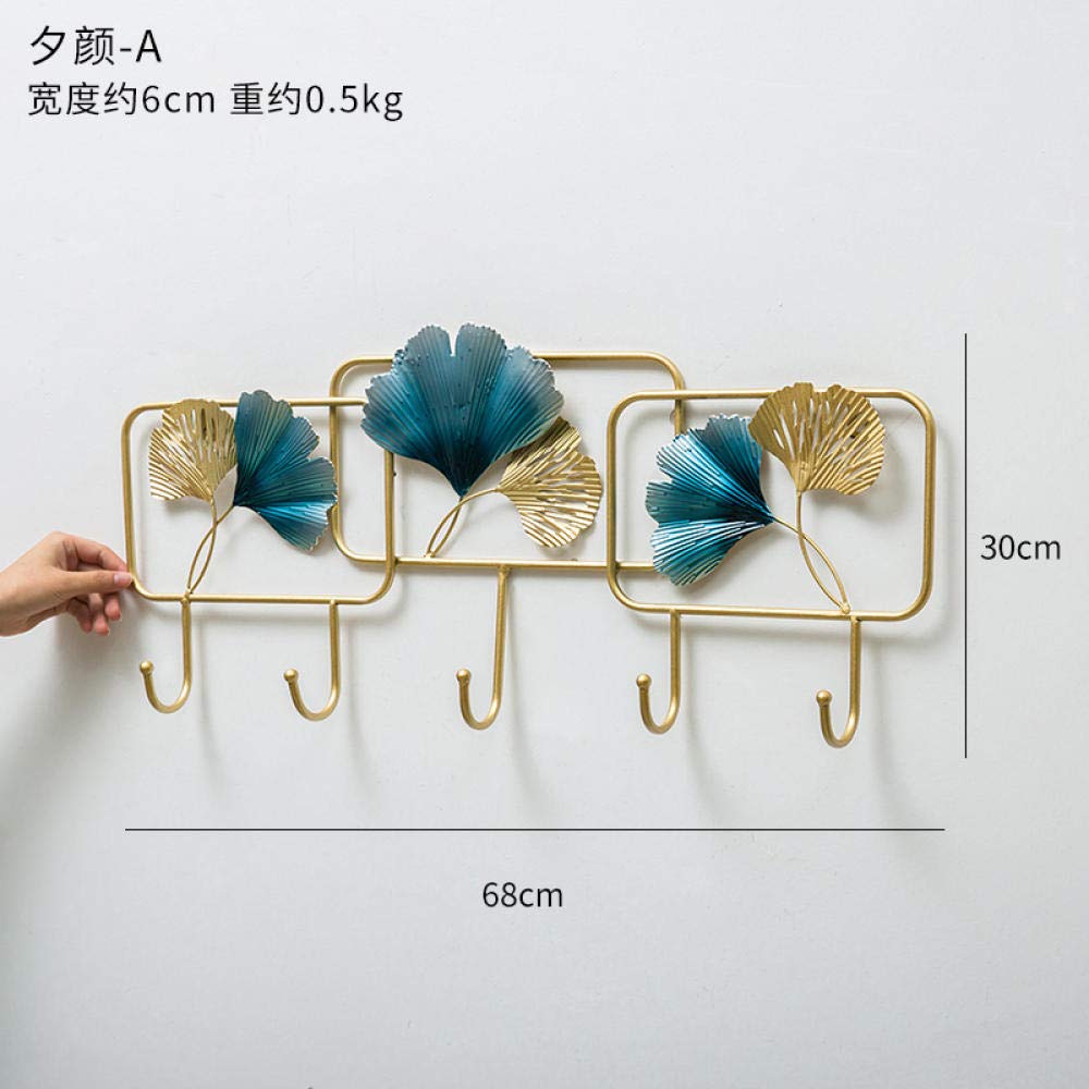 Décoration murale crochet de suspension WLLLO porte-manteau Xi Yan-A pour design intérieur