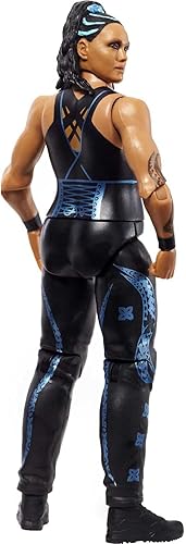 Miniatura 4 de Mattel WWE Figura de acción básica, Tamina, Posable 6 pulgadas coleccionable para edades de 6 años en adelante